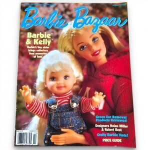 Barbie Bazaar Magazine Green Ear Removal October 1998 Volume 10 Issue 6 Vintage